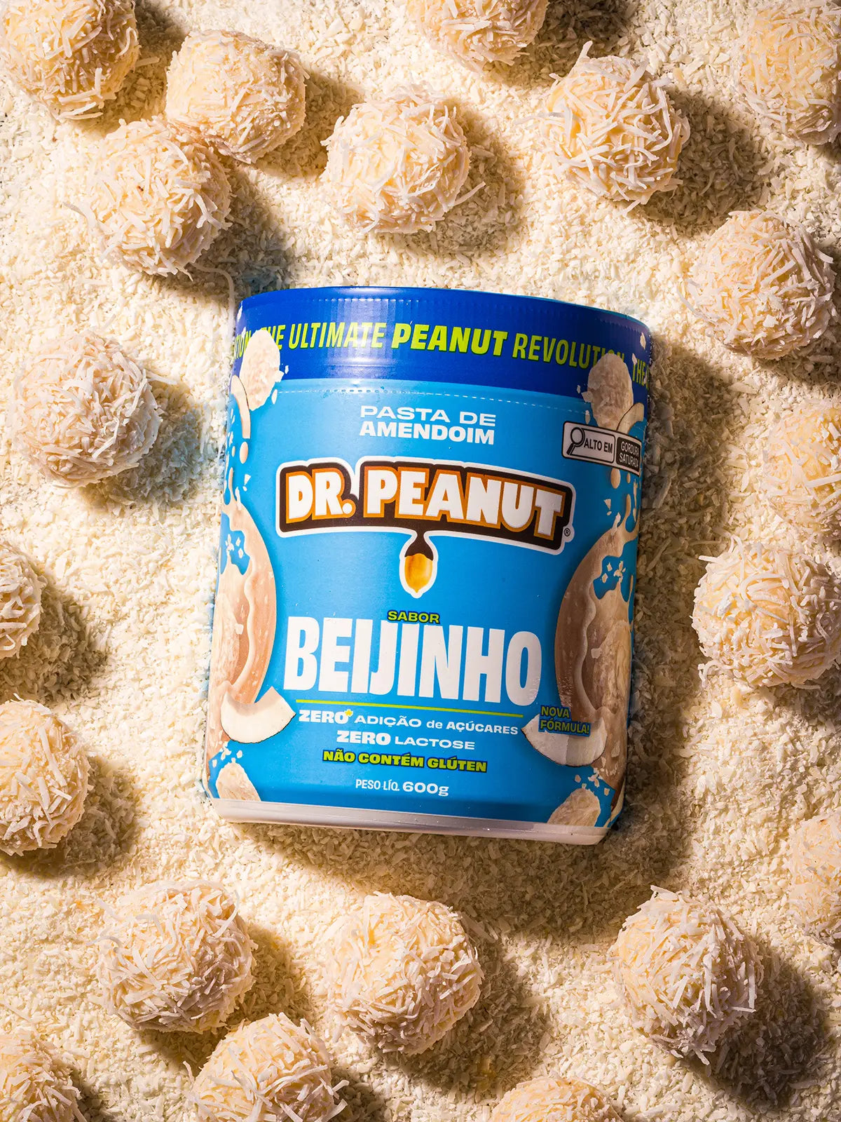 Pasta de Amendoim Sabor Beijinho Dr.Peanut