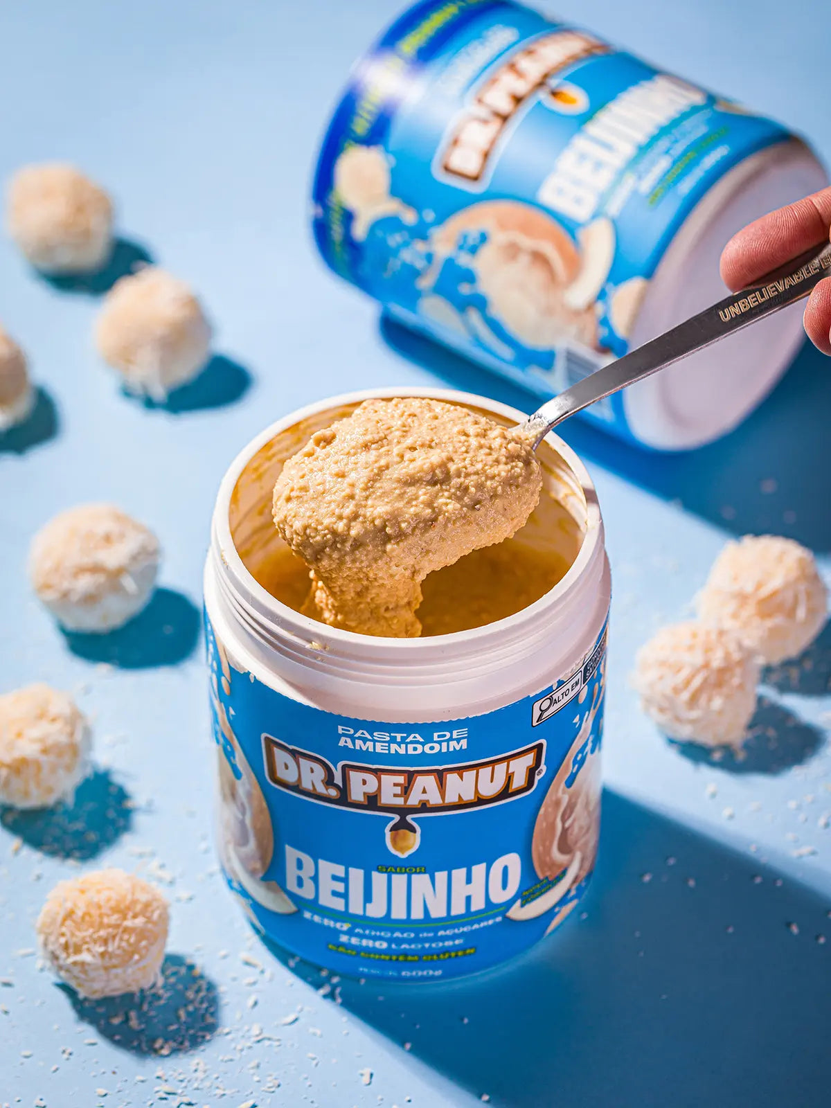 Pasta de Amendoim Sabor Beijinho Dr.Peanut