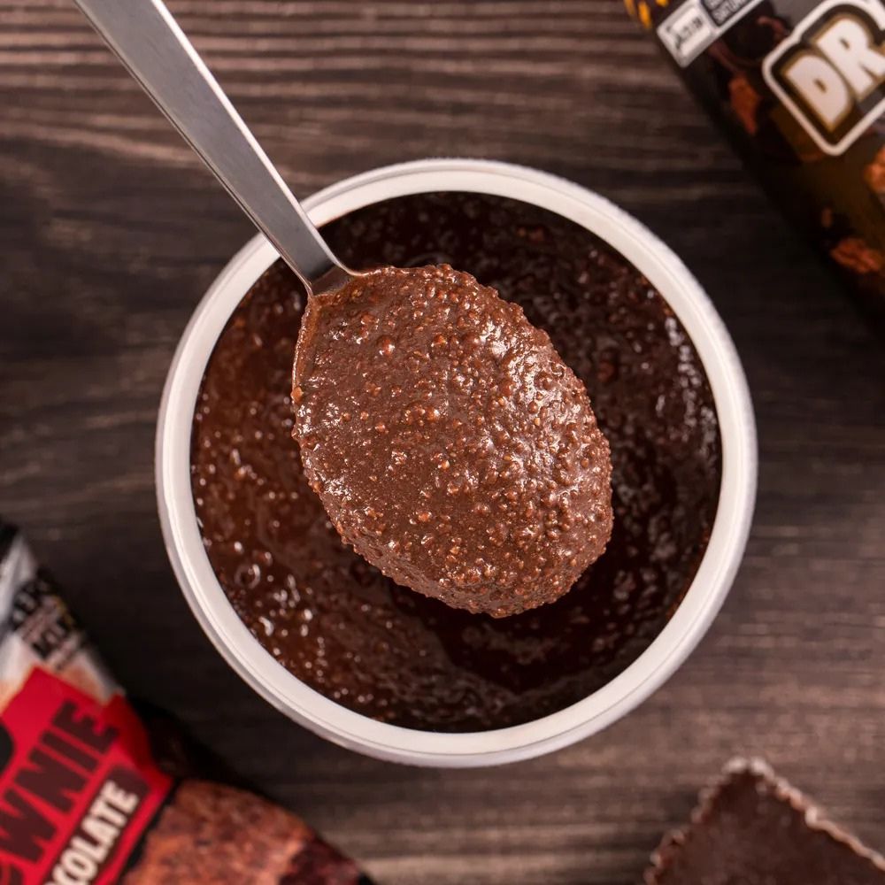 Pasta de Amendoim Sabor Brownie com Whey Protein