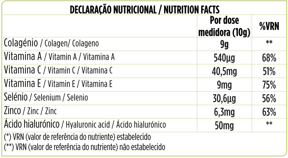 Gaab Colagénio + Ácido Hialurónico Sabor a Limão 200Gr