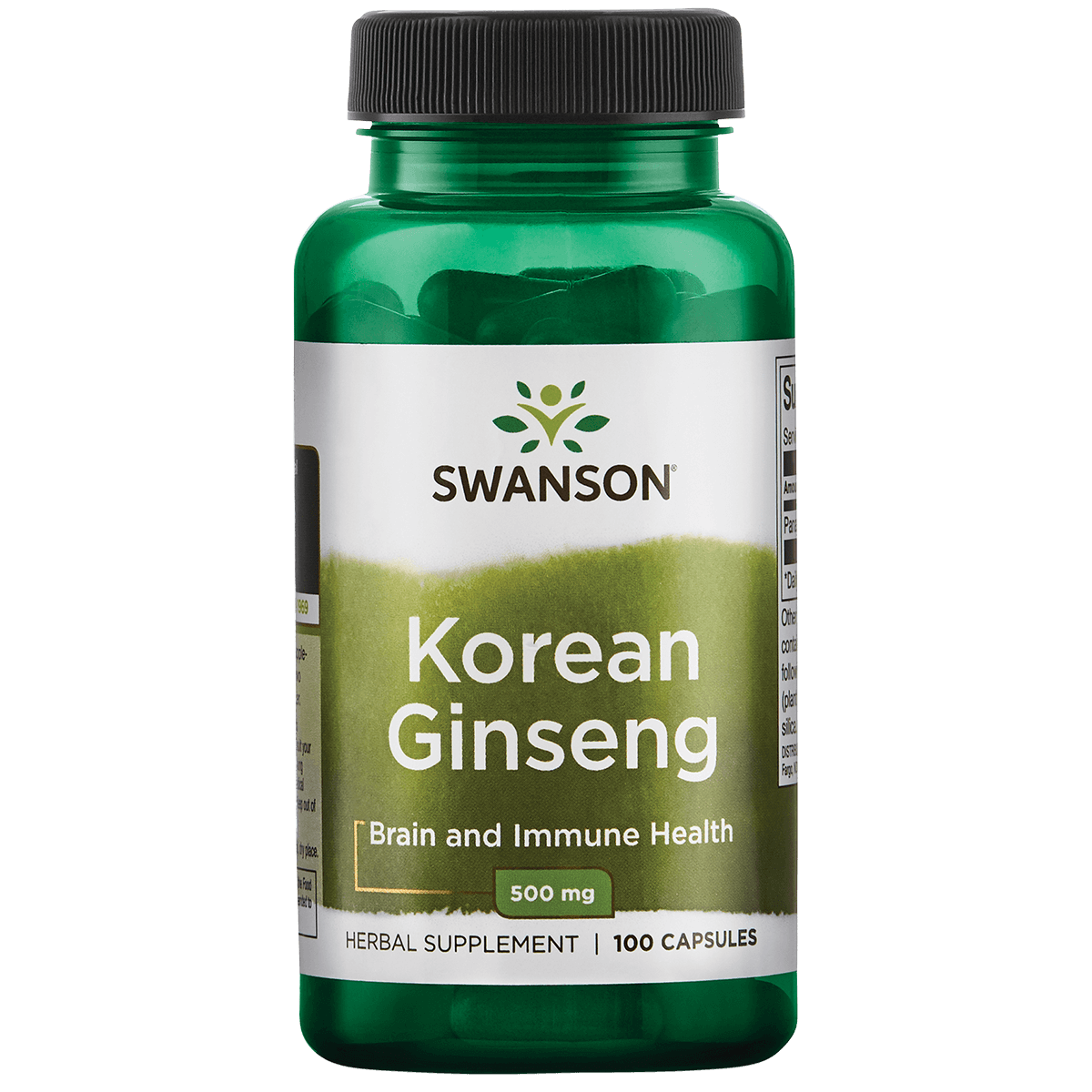 Ginseng Coreano 500mg Swanson