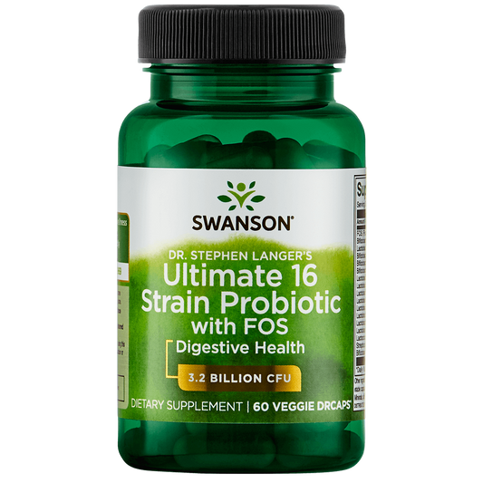 Probiótico Ultimate 16 Strain Swanson