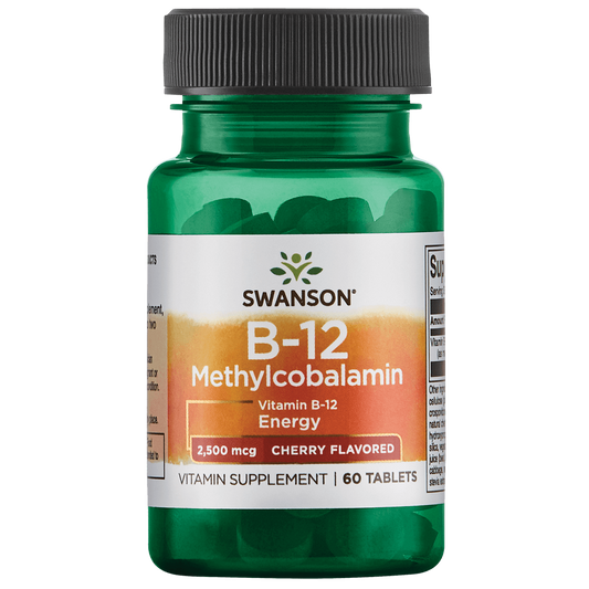 Ultra Metilcobalamina de Alta Absorção - Vitamina B12 Swanson