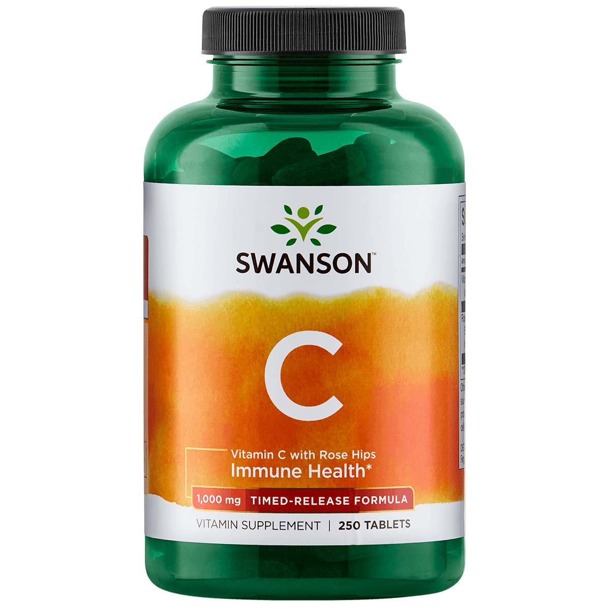 VITAMINA C 1000 MG W/RH TR