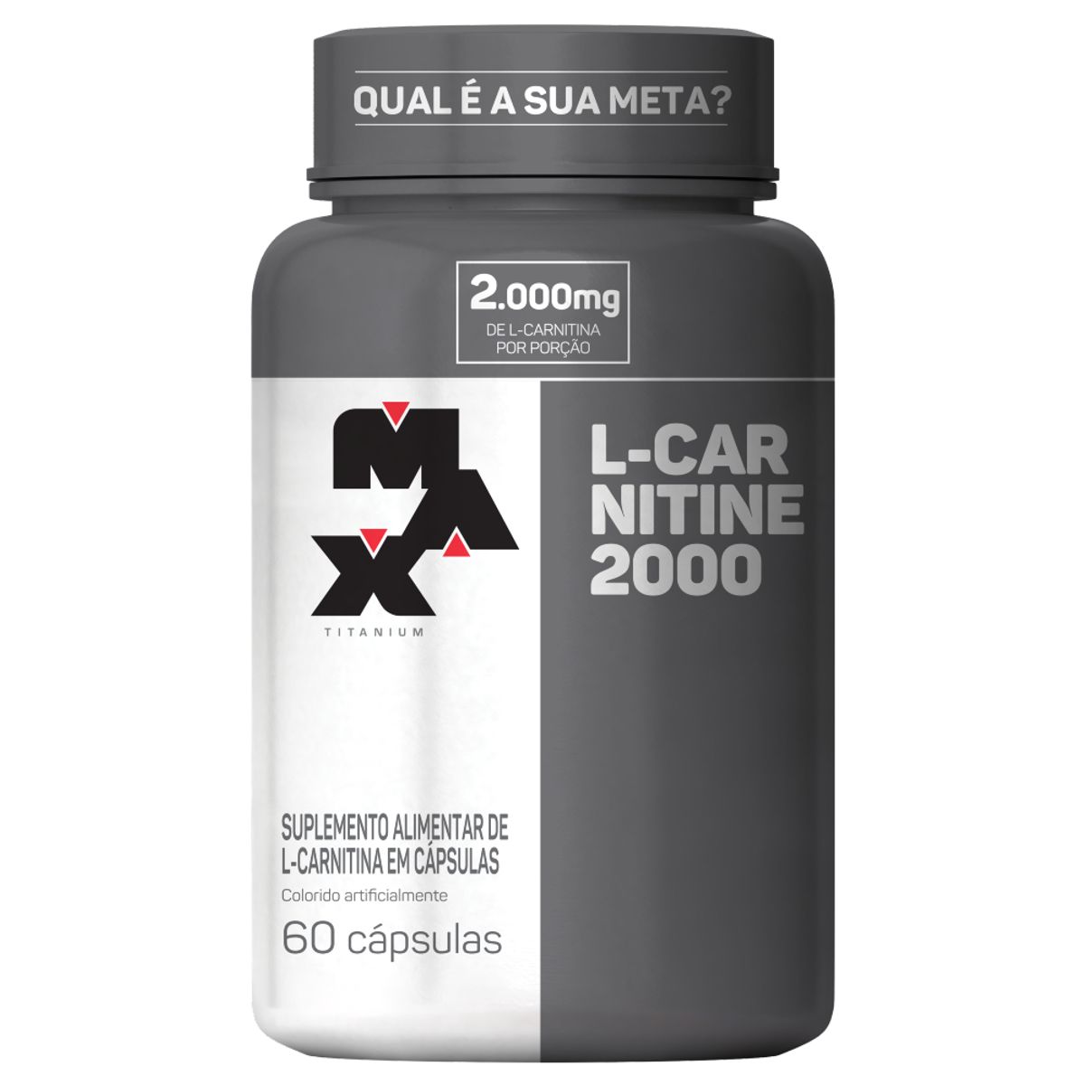 L-Carnitina 2000mg (dose) 60 Caps - Max Titanium