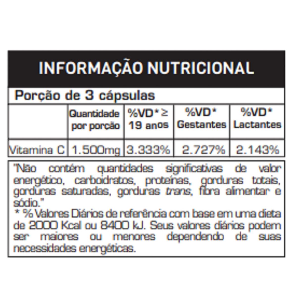 Vitamina C 500Mg - Max Titanium