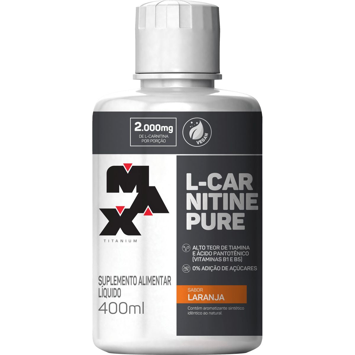 L-Carnitina Pura 400Ml - Max Titanium