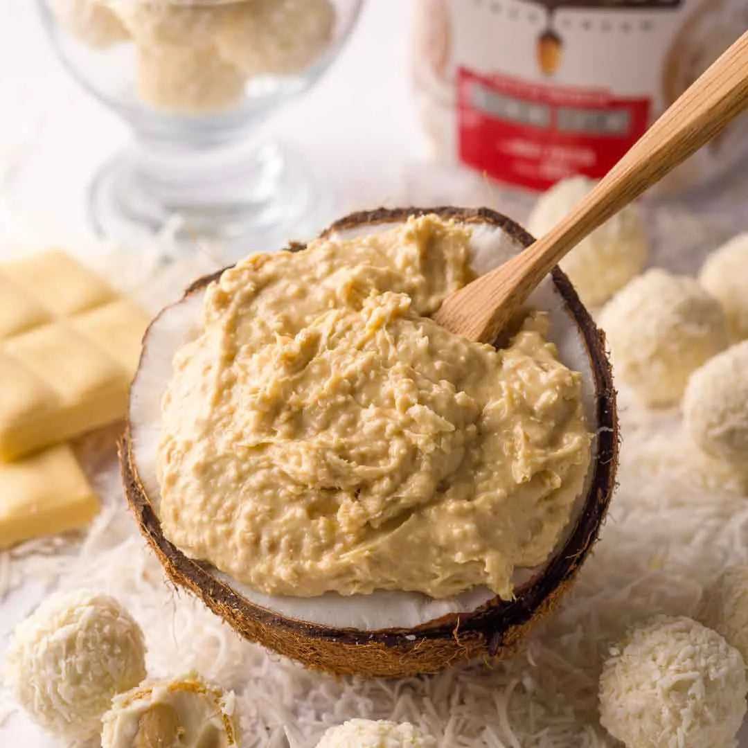 Pasta de Amendoim Dr.Peanut Sabor Chococo Branco com Whey Protein Binshape  –