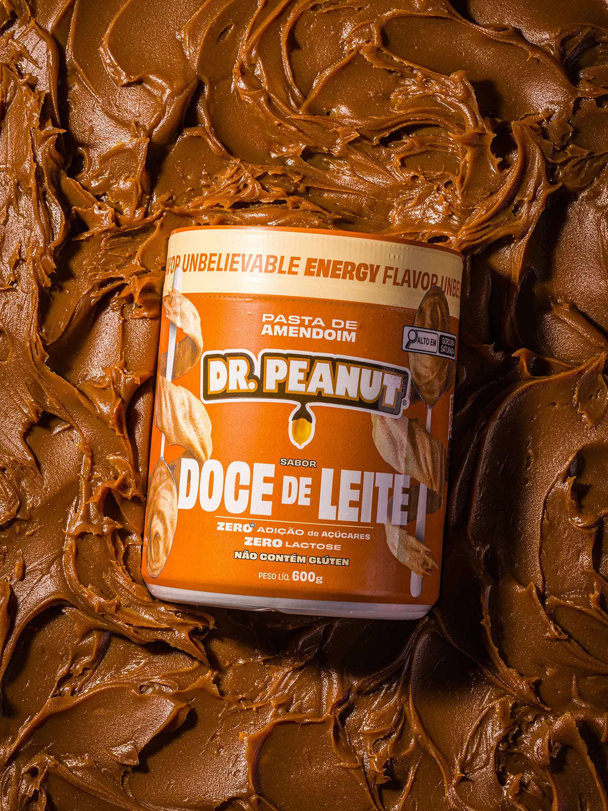 Pasta de Amendoim Sabor Doce de Leite Dr.Peanut