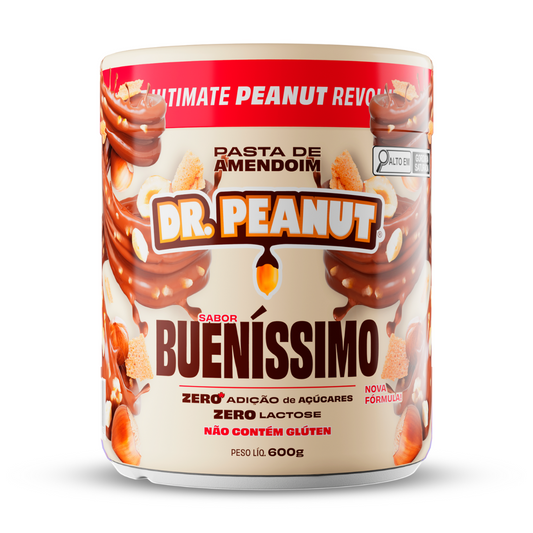 Pasta de Amendoim Sabor Bueníssimo com Whey Protein