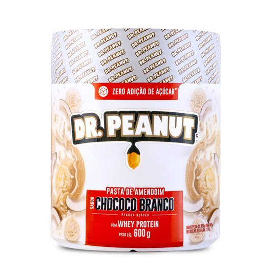 Pasta de Amendoim Sabor Chococo Branco com Whey Protein Binshape