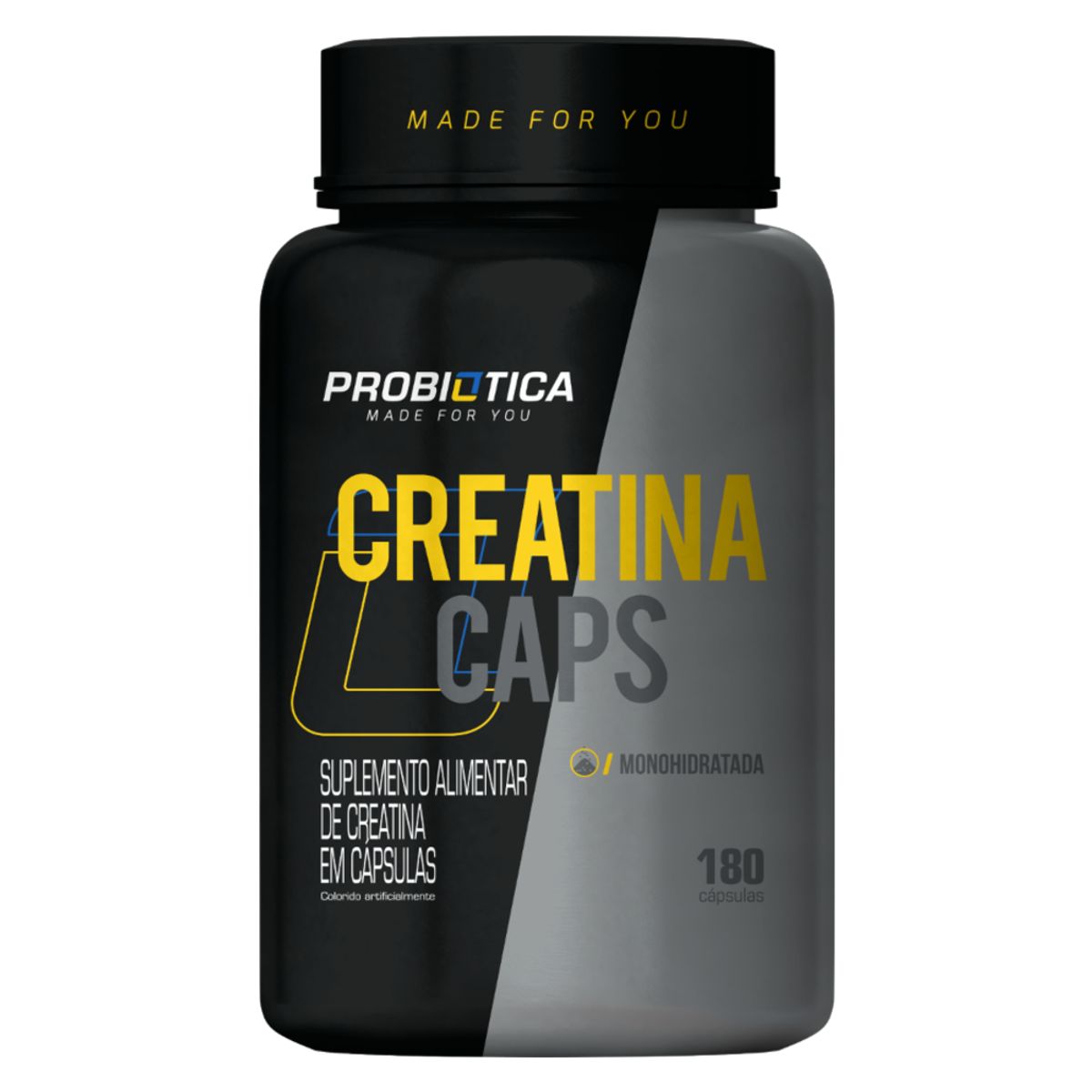 Creatina Caps - 180 capsulas - Probiótica