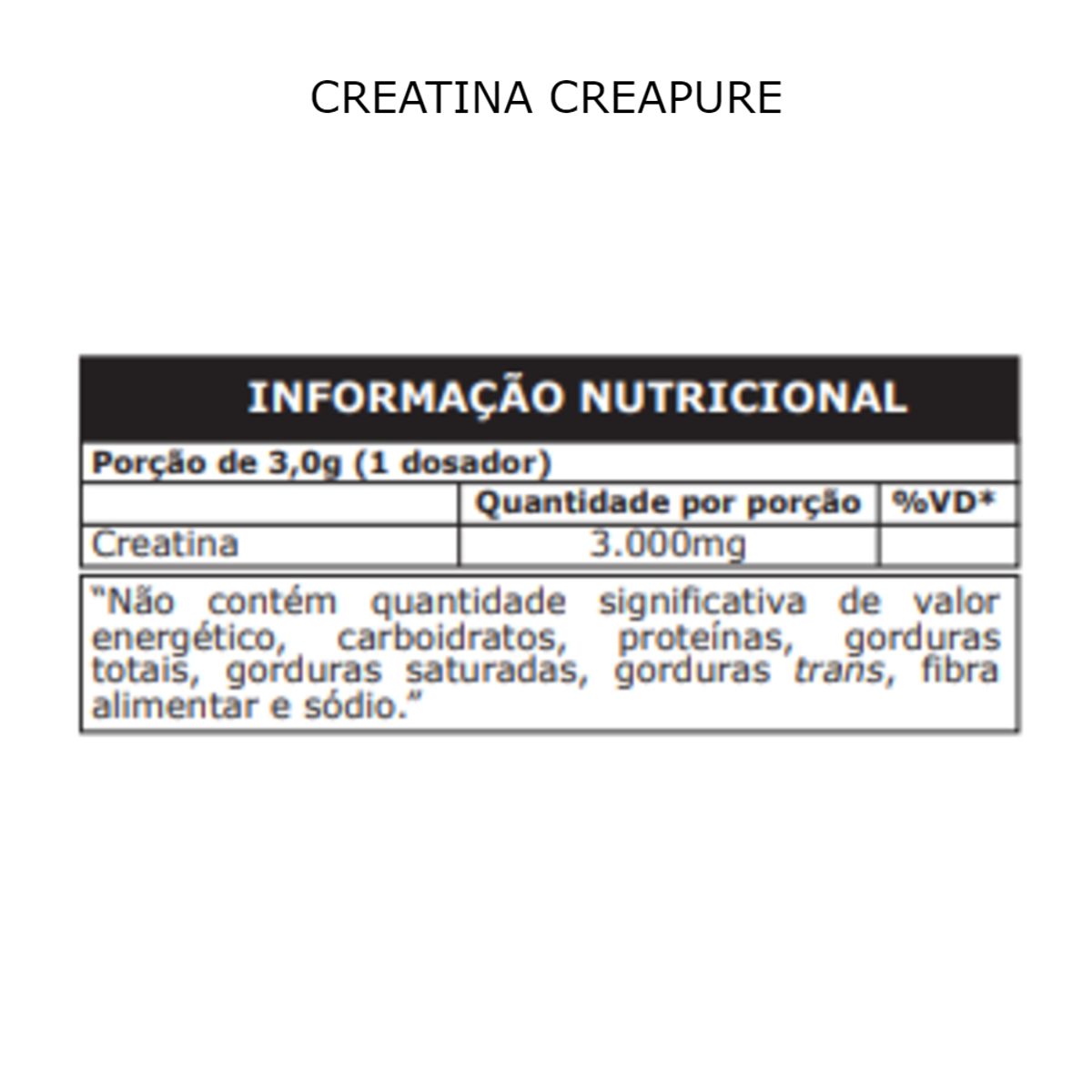 Creapure Creatina 150g - Probiótico