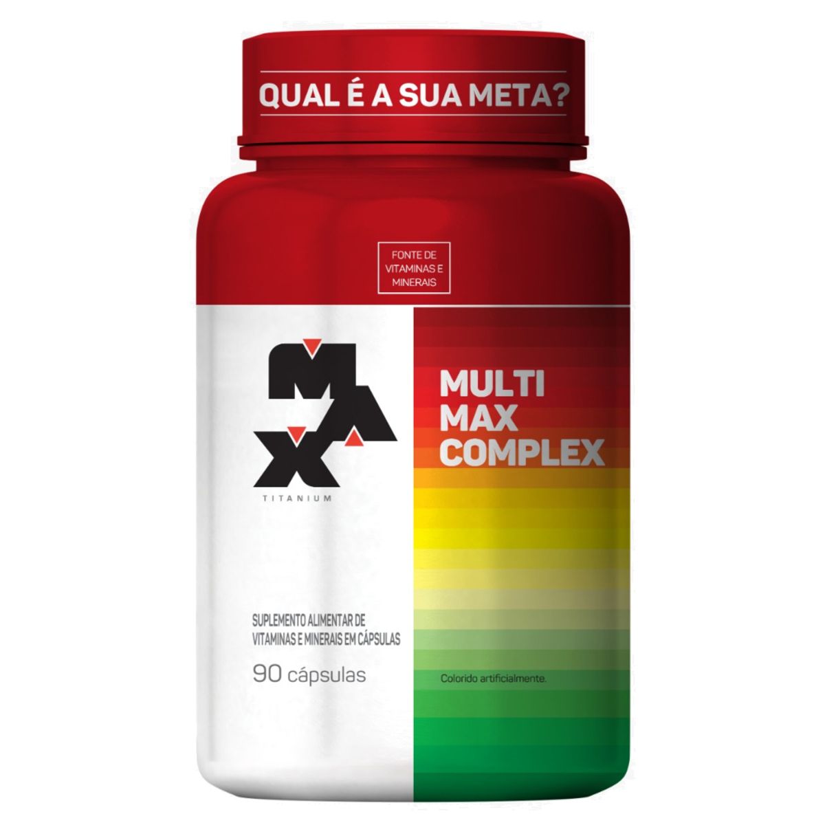 Multimax Complex 90 Caps - Max Titanium
